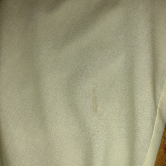 Vintage Men's Bud Berma Button Down Polyester Permanent Press Shirt Short Sleeve - Picture 4 of 10